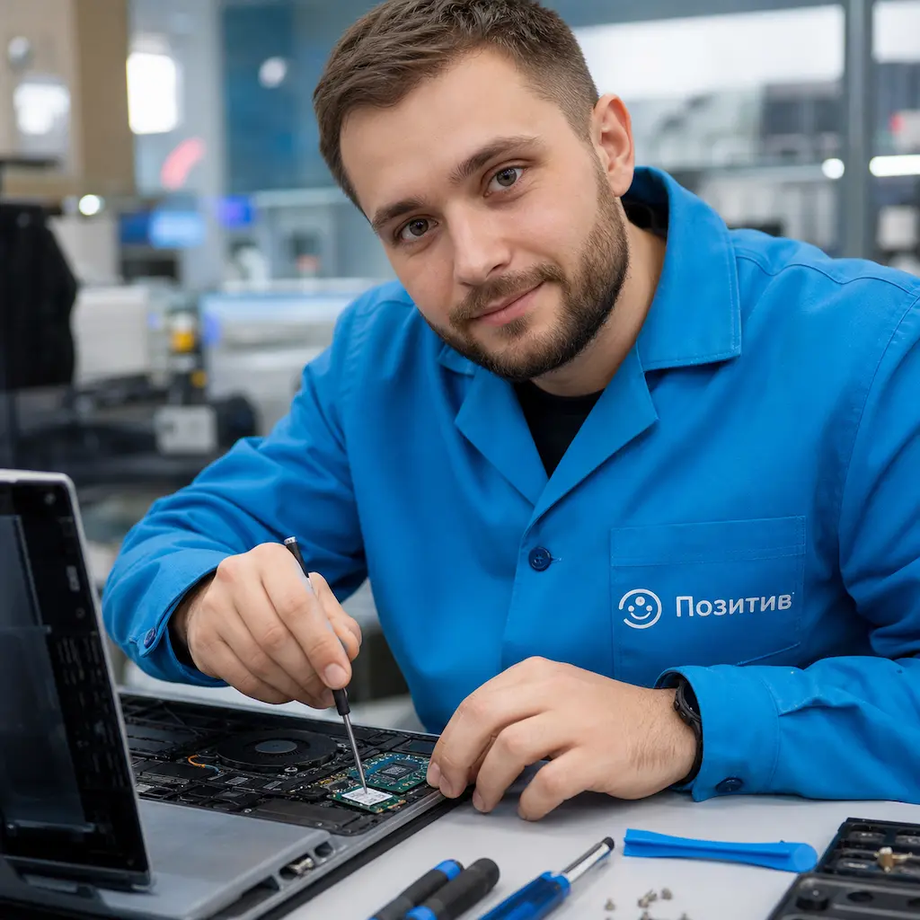 Нестандартные работы по ремонту ноутбуков в Долгопрудном