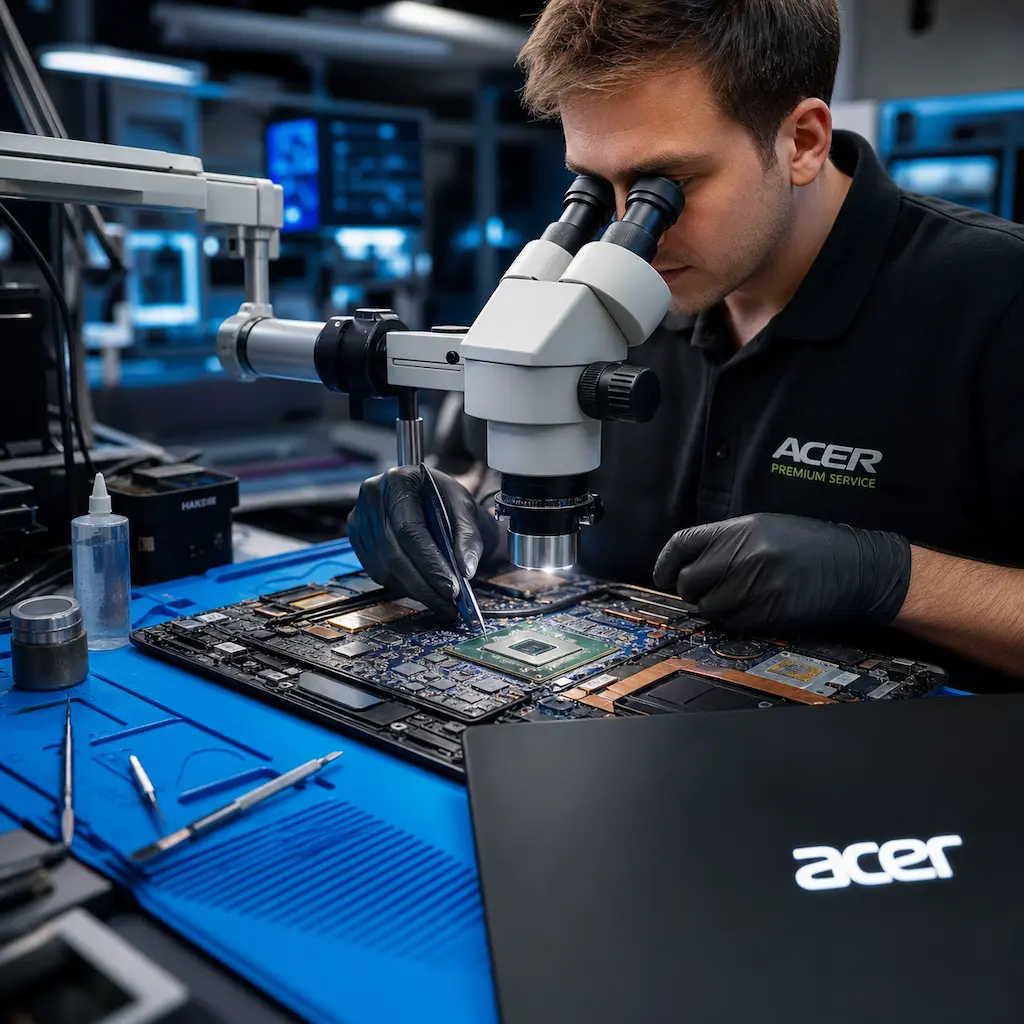 Замена видеокарты ноутбука Acer в Долгопрудном