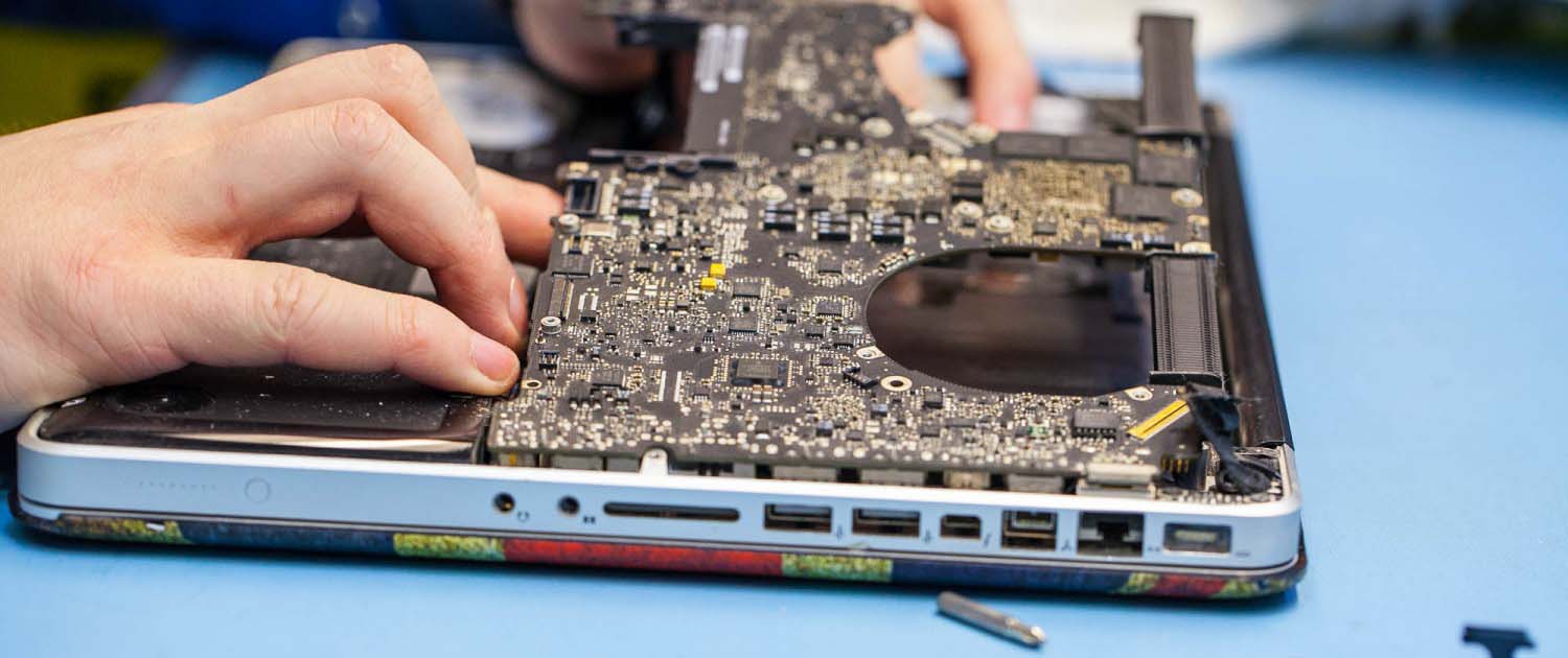 Замена или ремонт видеочипа ноутбука Apple MacBook в Долгопрудном