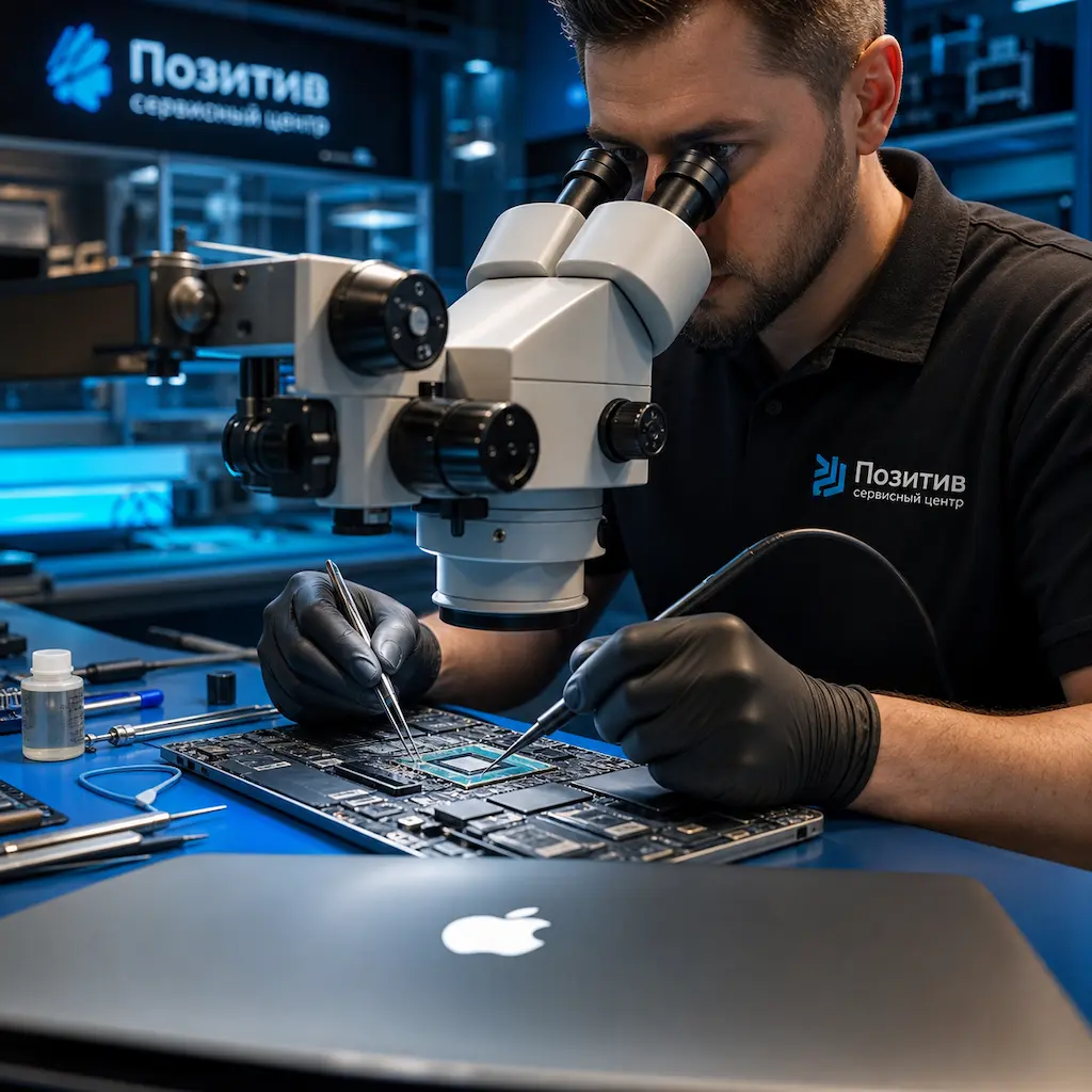 Замена видеокарты Apple MacBook в Долгопрудном