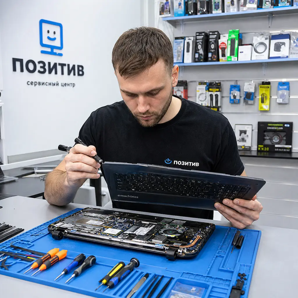 заменить клавиатуру на ноутбуке Emachines в Долгопрудном