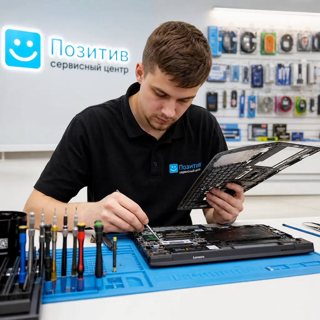 заменить клавиатуру на ноутбуке Lenovo в Долгопрудном