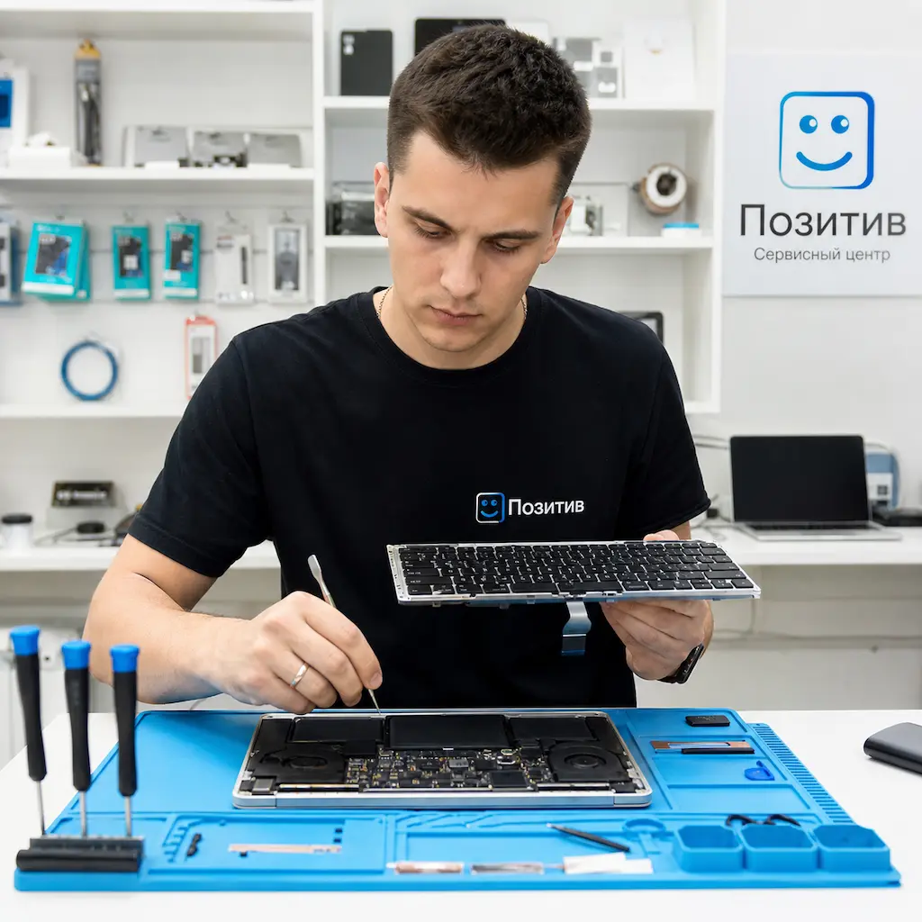 заменить клавиатуру на Apple Macbook в Долгопрудном