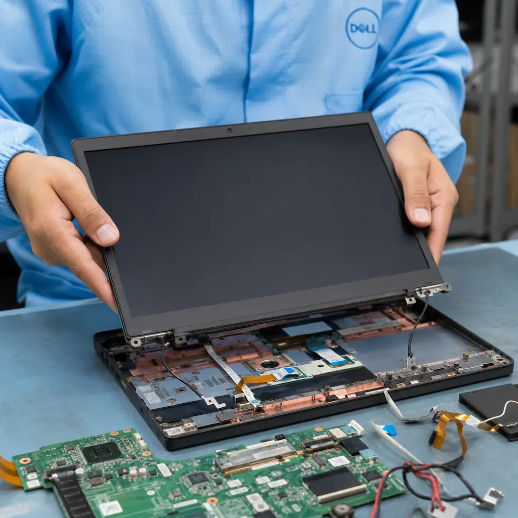 заменить матрицу ноутбука Dell в Долгопрудном