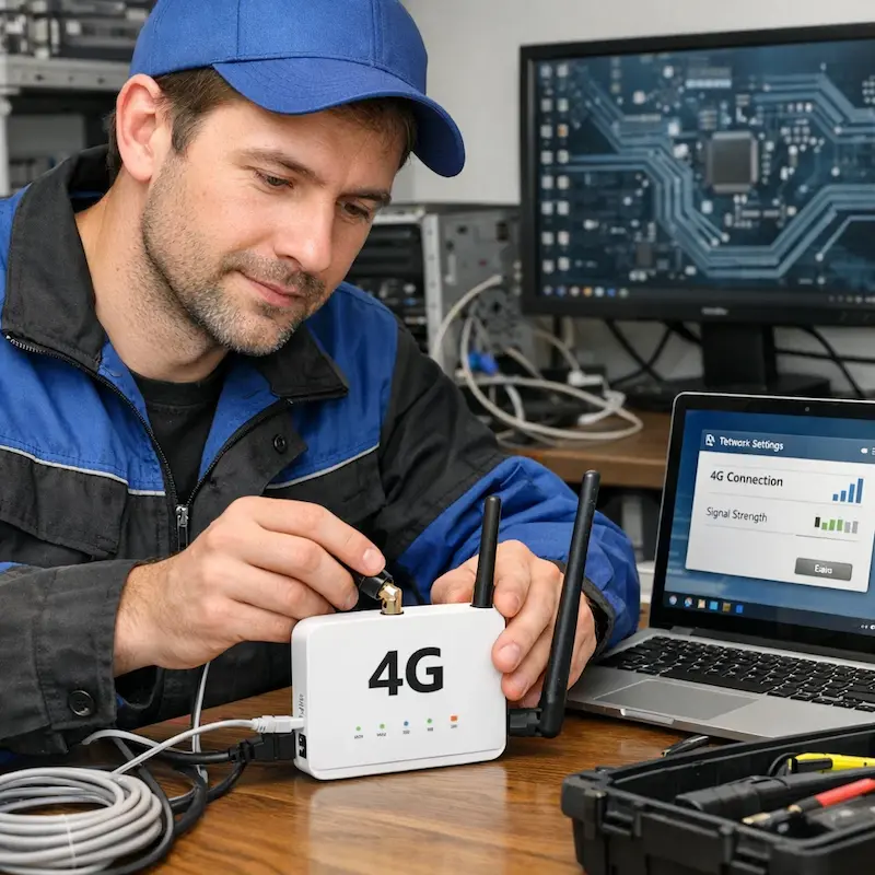 Настройка 4G модема в Долгопрудном