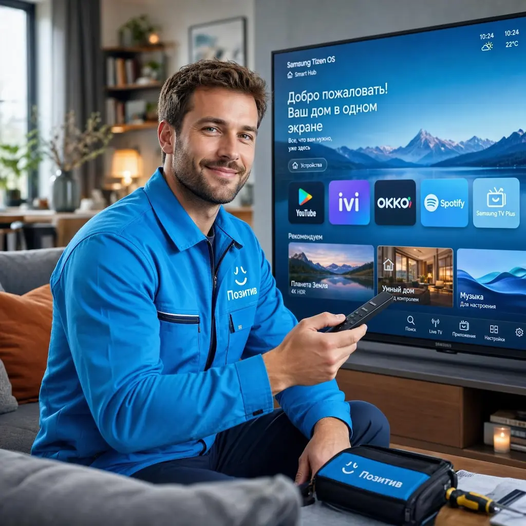 Настройка Smart TV в Долгопрудном