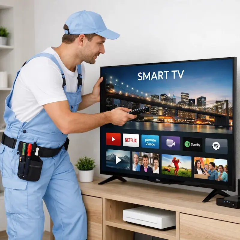 Как вызвать мастера для настройки Smart TV в Долгопрудном