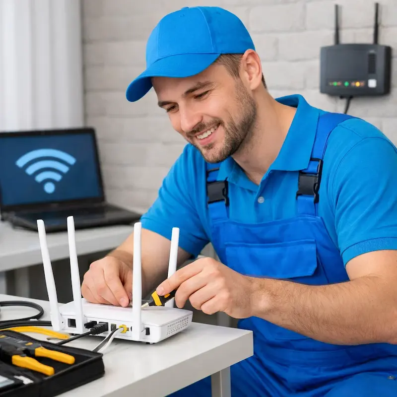 Настройка Wi - Fi в Долгопрудном