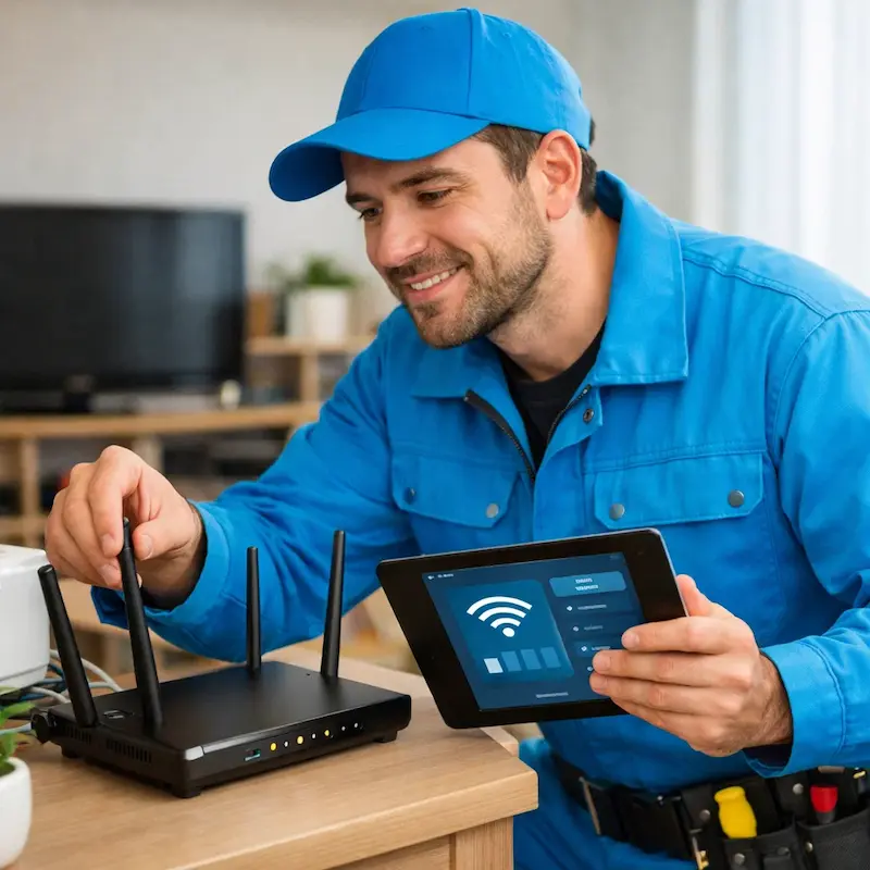 Настройка Wi-Fi для квартиры, дома и офиса в Долгопрудном