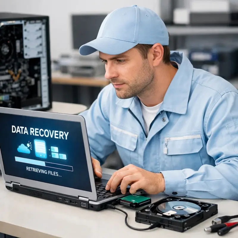 Восстановление данных и файлов в Долгопрудном