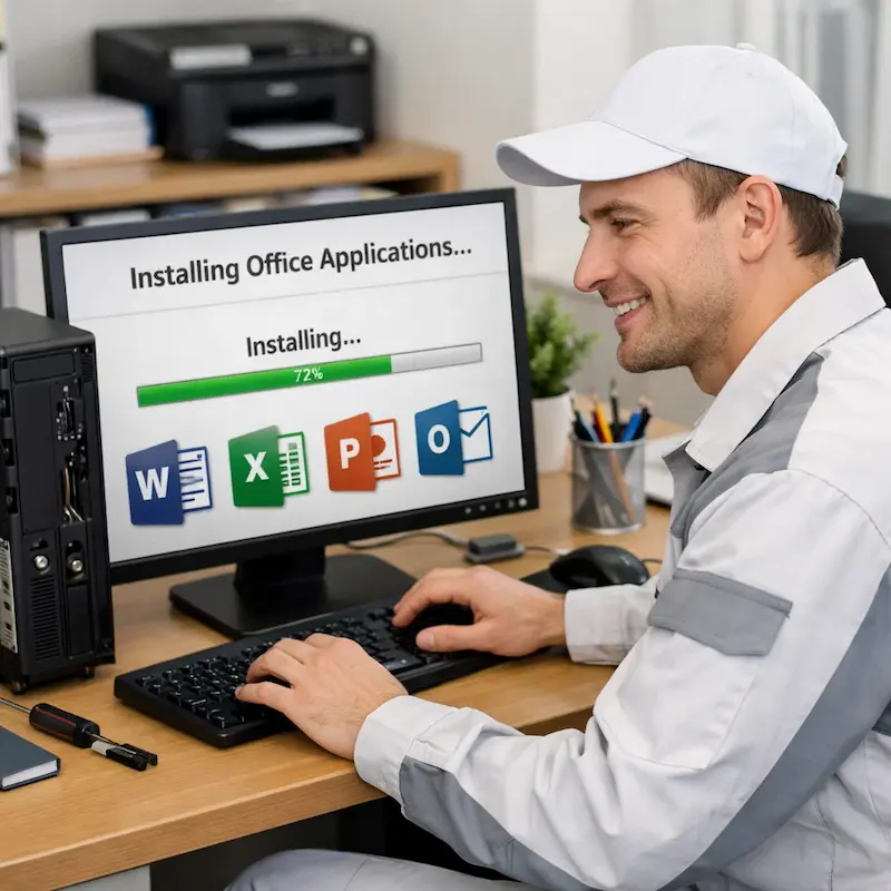 Установка и настройка программ на компьютере в Долгопрудном