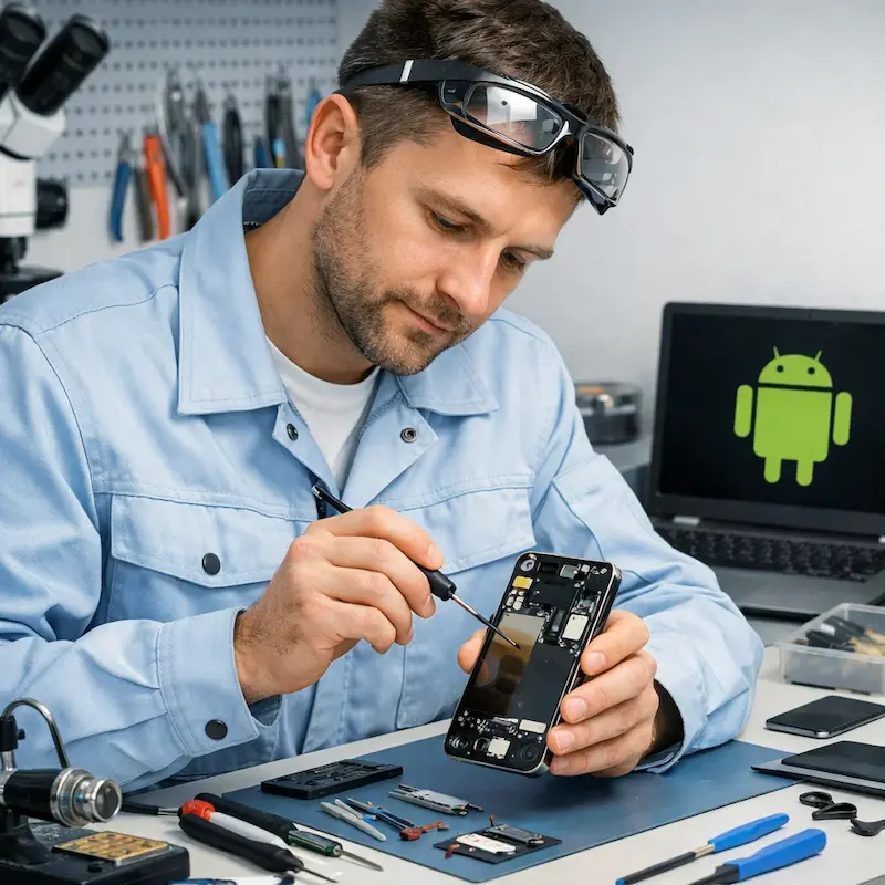 Ремонт андроид планшетов и смартфонов в Долгопрудном