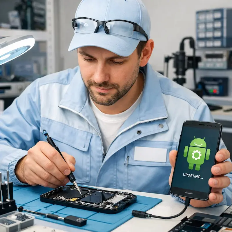 Настройка системы Android в Долгопрудном