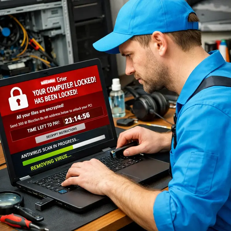 Удалить винлокер в Долгопрудном